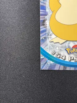Psyduck #54 Pokemon 1999 Topps TV Black Logo Vintage - Image 5
