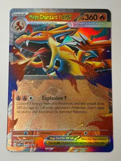 Mega Charizard Y Ex #30 Promo - Tin Promo - Pokemon TCG- NM - Image 1