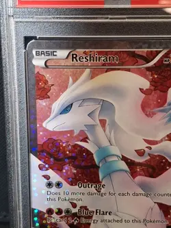 2013 Reshiram RC22/RC25 Legendary Treasures Radiant Collection EN PSA 8 Pokemon - Image 2