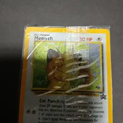 NM Meowth SEALED - Holofoil #10 Black Star Promo Pokemon TCG - Image 5