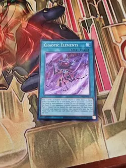 Chaotic Elements - OP30-EN011 - Super Rare - Unlimited Edition - NM Yugioh - Image 1