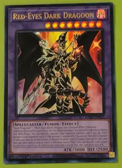 Red-Eyes Dark Dragoon ra02-en021 1st Edition) Ultra Rare Yu-Gi-Oh! - Image 1