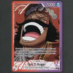 One Piece CCG TCG Gol.D.Roger Alternate Art Leader OP13 003 Carrying On His Will - Image 1