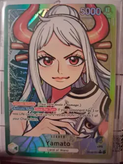 ONE PIECE WINGS OF THE CAPTAIN YAMATO ALT ART LEADER CARD OP06-022 (ENGLISH) - Image 1