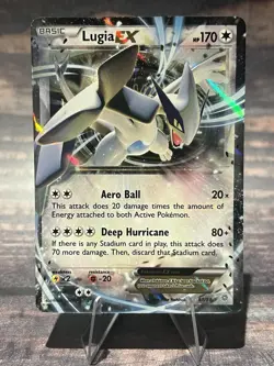 Lugia EX - 68/98 - Pokemon Ancient Origins XY Ultra Rare Card NM - Image 1