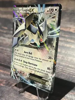 Lugia EX - 68/98 - Pokemon Ancient Origins XY Ultra Rare Card NM - Image 3
