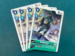 Stingmon ST9-09 Playset NYCC 2023 Demo Deck Digimon Card Game x4 - Image 1