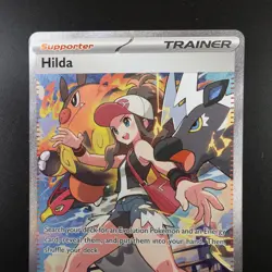 Hilda 171/086 Pokemon White Flare Holo Full Art Card - Image 2