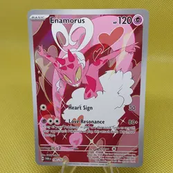 Enamorus 180/167 Twilight Masquerade Pokemon Basic Psychic HP 120 Card 2024 - Image 1