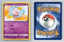 Swirlix #83/195 SWSH Silver Tempest Common Pokemon 2022 TCG Card - Image 1