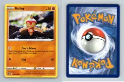 Baltoy #93/195 SWSH Silver Tempest Common Pokemon 2022 TCG Card - Image 1