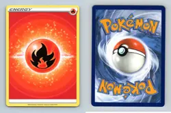 Fire Energy - SWSH Silver Tempest Pokemon 2022 TCG Card - Image 1