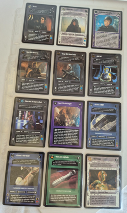 Star Wars CCG Enhanced Jabba's Palace Premium Card Set 12 Cards Decipher Games - Image 2