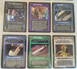 Star Wars CCG Enhanced Jabba's Palace Premium Card Set 12 Cards Decipher Games - Image 4