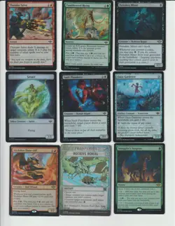 (350+) Magic The Gathering bulk card lot / Fallout Rares / Outlaws foils - Image 3