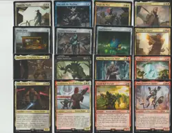 (350+) Magic The Gathering bulk card lot / Fallout Rares / Outlaws foils - Image 5