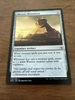 Oketra's Monument - NM - Amonkhet MtG Magic the Gathering Card - Image 1