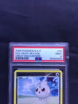 Pokemon Cards: Great Encounters Reverse Holo: Igglybuff 70/106 PSA 9 - Image 3