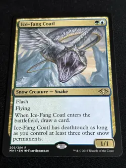 1x Ice-Fang Coatl - Modern Horizons (MH1) Magic MTG - Image 1