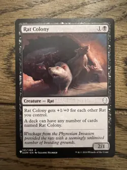 MTG Rat Colony Dominaria The List 101/269 Regular Common - Image 1