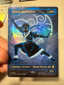Katara, the Fearless (Borderless) (Neon Ink Foil) Avatar: The Last Airbender MTG - Image 1