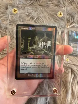 Watery Grave (Retro Frame) (Serial Numbered) Ravnica Remastered Foil 379/500 - Image 1