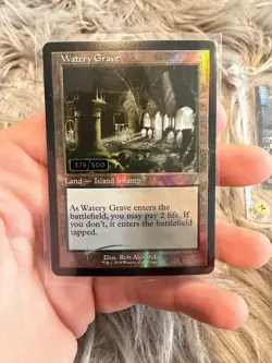 Watery Grave (Retro Frame) (Serial Numbered) Ravnica Remastered Foil 379/500 - Image 2