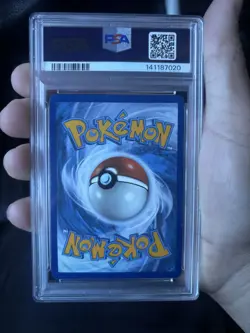 2018 Pokemon Sun & Moon Lost Thunder Lugia GX #207 Full Art Ultra Rare PSA 9 - Image 2