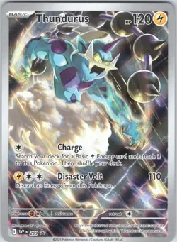 Thundurus 209 Promo Scarlet & Violet Pokemon NM - Image 1