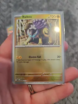 X3 Raikou 048/132 Mega Evolutions Holo Rare Pokemon TCG X3 (2 Holo, 1 Reverse) - Image 4