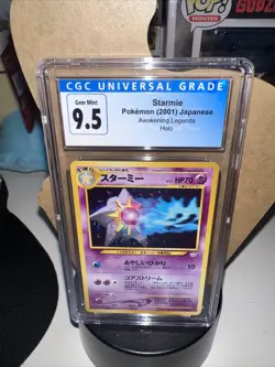 Starmie Holo #121 CGC 9.5 2001 Pokemon Japanese Awakening Legends - Image 1