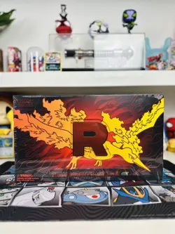 Pokemon Team Rocket's Moltres ex Ultra-Premium Collection UPC - Image 1