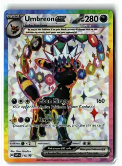 Umbreon ex - 176 ⭐ SVP 176 Holo Promo Scarlet & Violet Promo 2023 Pokemon NM - Image 1