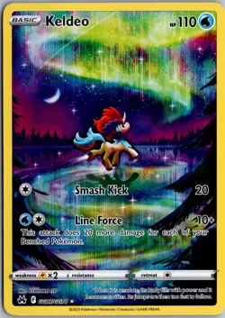 Keldeo Ultra Rare Crown Zenith: Galarian Gallery GG07/GG70 NM Pokemon - Image 1