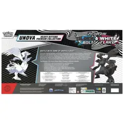 2X POKEMON TCG BLACK BOLT & WHITE FLARE UNOVA HEAVY HITTERS PREMIUM COLLECTION - Image 2