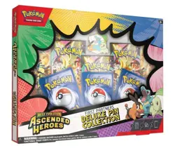 Pokemon (2x) Mega Evolution Ascended Heroes First Partners Deluxe Pin Collection - Image 1