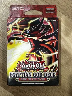 Yu-Gi-Oh TCG Egyptian God Deck Slifer The Sky Dragon 1st Edition New/Sealed - Image 1