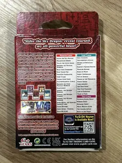 Yu-Gi-Oh TCG Egyptian God Deck Slifer The Sky Dragon 1st Edition New/Sealed - Image 2