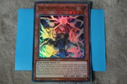 Yugioh! TCG THUNDERCLAP MONK SAST-EN026 1st Edition Super Rare - Image 1