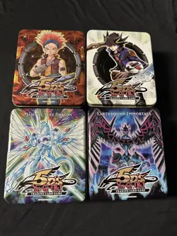 Assorted lot of 14 Yu-Gi-Oh TCG EMPTY Collector's Tins (2006-2009) - Image 2