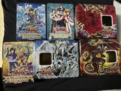 Assorted lot of 14 Yu-Gi-Oh TCG EMPTY Collector's Tins (2006-2009) - Image 4