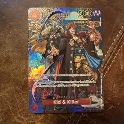 One Piece Card Game TCG Kid and Killer SP EB01-003 Alternate Art #EB01-003 - Image 1