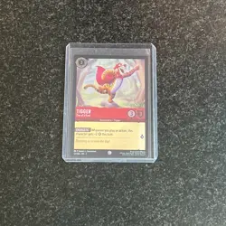 Tigger - One of a Kind 127/204 (FOIL) Lorcana Rise of the Floodborn NM 2023 - Image 1