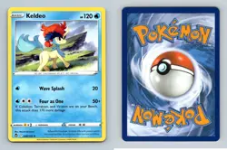 Keldeo #46/195 SWSH Silver Tempest Rare Pokemon 2022 TCG Card - Image 1