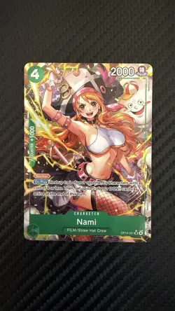 NAMI - OP14-031 SR Parallel One Piece Card Englisch NM The Azure Sea's Seven - Image 1