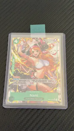 NAMI - OP14-031 SR Parallel One Piece Card Englisch NM The Azure Sea's Seven - Image 3