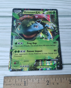 Pokemon Venusaur EX 1/83 Basic Holo Grass Type Card English 2016 Pokemon TCG - Image 1