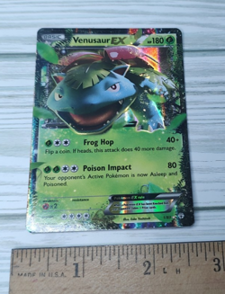 Pokemon Venusaur EX 1/83 Basic Holo Grass Type Card English 2016 Pokemon TCG - Image 2