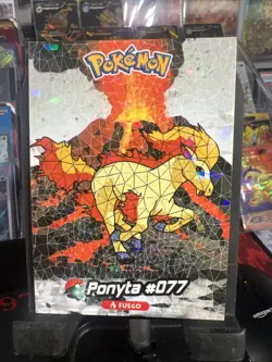 Rapidash #78 - Cracked Ice Holo - Crystal Collection 2024 - Pokemon Card - Image 1