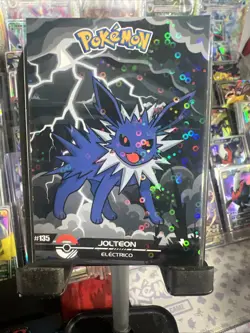Jolteon #135 - Cracked Ice Holo - Crystal Dark Black 2025 - Pokemon Card - Image 1